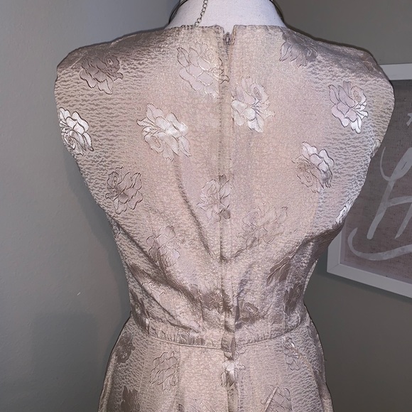 Vintage Marcy Allen Cream Sheath Dress - Picture 5 of 8